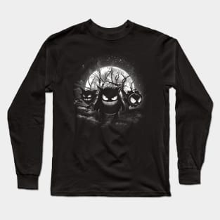 Moonlight Ghosts Long Sleeve T-Shirt